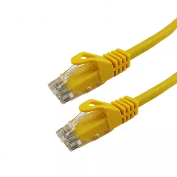 Grafenthal Patch Cable CAT6 U/UTP CU PVC 0,25m Geltona