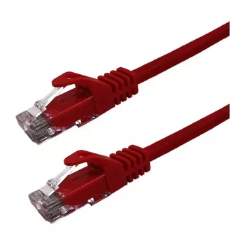 Grafenthal Patch Cable Cat6a U/UTP CU LSZH 0,25m Raudona