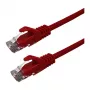 Grafenthal Patch Cable Cat6a U/UTP CU LSZH 0,25m Raudona