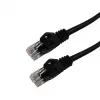 Grafenthal Patch Cable CAT6A S/FTP CU LSZH 0,15m Black