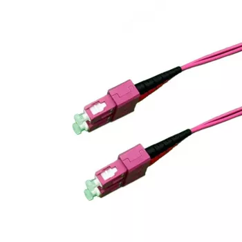 GRAFENTHAL Optinis Pluoštinis Kabelis OM4 LC–LC Duplex 1m Aqua