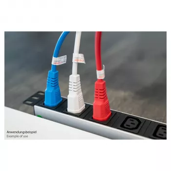 KABELMEISTER IEC C14 į C13 maitinimo ilginimo laidas, mėlynas, 1,0 m, 1,00 mm², 10 A, 250 V