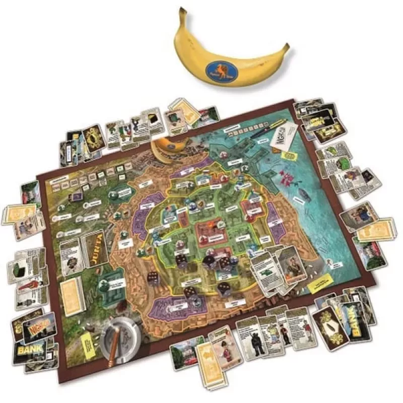 Pegasus Spiele Junta stalo žaidimas – Strategija, blefas, derybos – Nuo 16 metų – 4-7 žaidėjai – 120-240 min