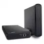 FANTEC DB-G35U3-6G išorinis kietojo disko korpusas 3.5 inch SATA USB 3.0 6G USB-B aliuminis juodas (2582)