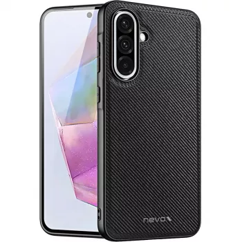 Nevox StyleShell NYLO Protective Case for Samsung Galaxy A37 5G, Black (2604)