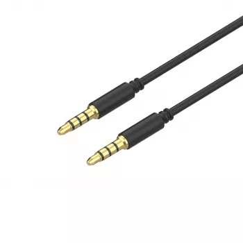 ShiverPeaks Audio 3,5mm Jack Cable Mini Jack - 1,5m - Juoda