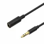 ShiverPeaks Audio 3,5mm Jack laidas Mini Flex 1,5m Juodas