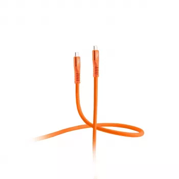 SHIVERPEAKS Flexline USB-C kabelis USB 3.2 240W Oranžinis