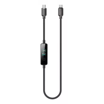 4smarts ScreenCord 240W USB-C to USB-C laidas 1,2 m juodas