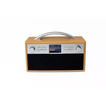 XORO DAB 250 IR WLAN Stereo Internet Radio DAB+/FM/Spotify/Bluetooth, Brown