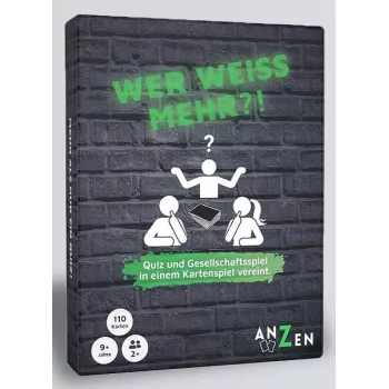 ANZEN - WER WEISS MEHR?! - Kortų žaidimas
