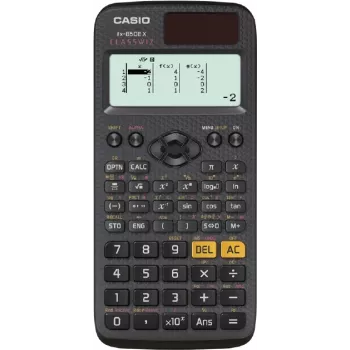 Casio FX-85DE X ClassWiz mokslinis skaičiuotuvas juodas su dėklu