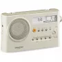 Sangean PR-D4 BT Nešiojamas AM/FM Radijas su Bluetooth - Pastelinės Kreminės Spalvos