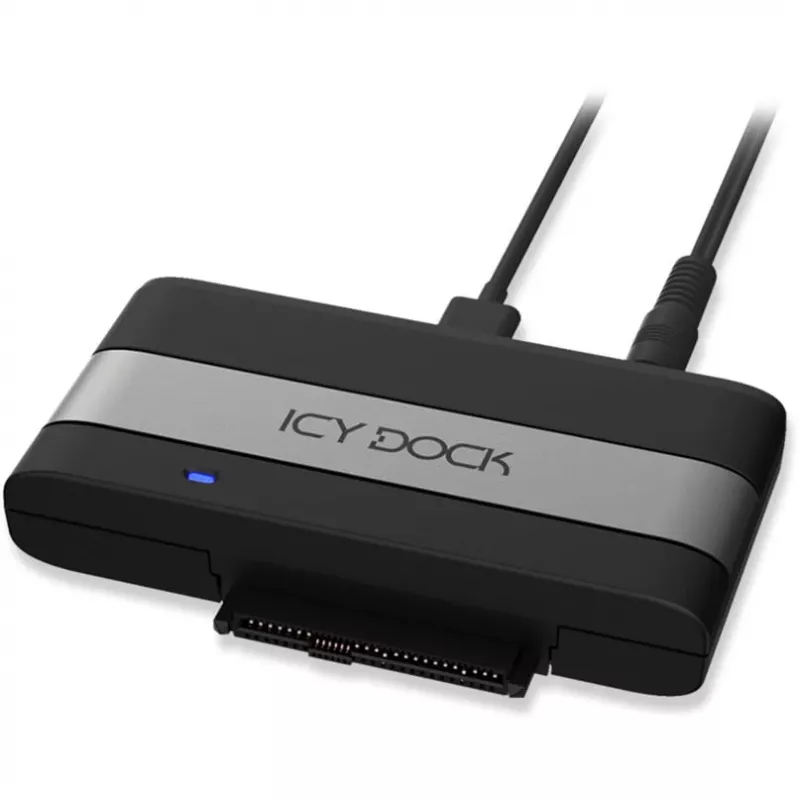 ICY DOCK EZ-Adapter Ex MB307U-1VB USB4 į U.2/U.3 NVMe SSD išorinis adapteris