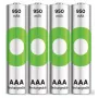 GP ReCyko Micro AAA NiMH Įkraunama Baterija 950 mAh 1,2 V 4 vnt. Pakuotė (GPRCK95AAA105C4)