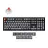 Keychron K10 MAX Wireless Tri-Mode Hot-Swappable Mechanical Keyboard (Full-size, RGB, Gasket Mount, QMK/VIA)