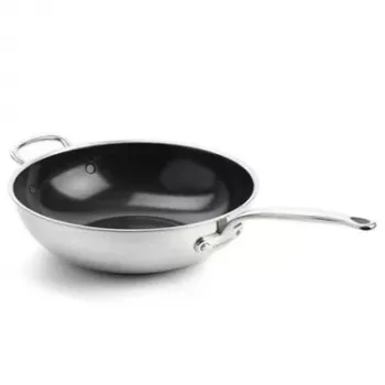 GreenPan Premiere Wok 30 cm nerūdijantis plienas