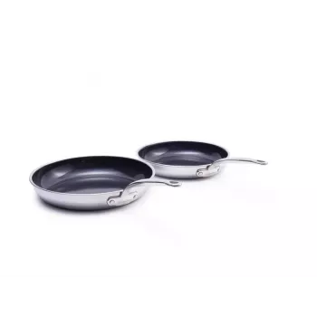GreenPan Barcelona Pro 2 vnt. Keptuvių rinkinys 24+28 cm Juodas