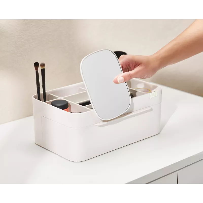 Joseph Joseph Viva Large Cosmetic Organiser with Removable Mirror