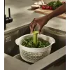Joseph Joseph Spindola Green In-Sink Salad Spinning Colander