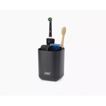 Joseph Joseph EasyStore Matt Black Dantų šepetėlių laikiklis