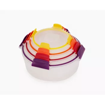 Joseph Joseph Nest Lock 4-vnt. apvalių maisto indų rinkinys