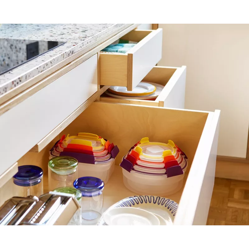 Joseph Joseph Nest Lock 4-vnt. apvalių maisto indų rinkinys