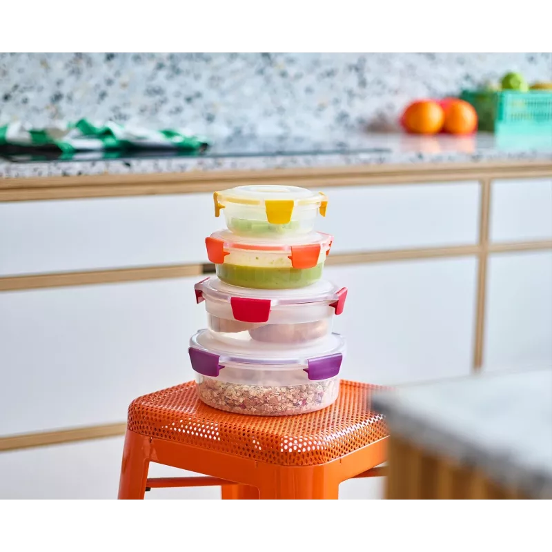 Joseph Joseph Nest Lock 4-vnt. apvalių maisto indų rinkinys