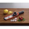 Joseph Joseph Handi-Grate 2-in-1 Mini Grater & Slicer - Orange - Stainless Steel