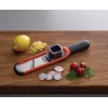 Joseph Joseph Handi-Grate 2-in-1 Mini Grater & Slicer - Orange - Stainless Steel