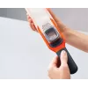 Joseph Joseph Handi-Grate 2-in-1 Mini Grater & Slicer - Orange - Stainless Steel
