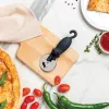OTOTO Kitty Cut Pizza Cutter – juodai baltas katės dizaino pjaustytuvas picai