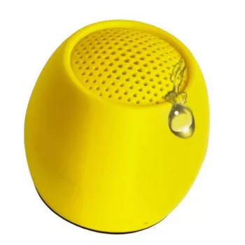 BOOMPODS Zero Yellow nešiojamas Bluetooth garsiakalbis, IPX6 atsparus vandeniui