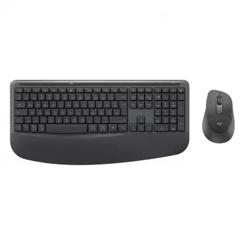 Logitech MK880 For Business belaidė klaviatūros ir pelės kombinacija - Graphite - Šveicarijos prancūzų išdėstymas