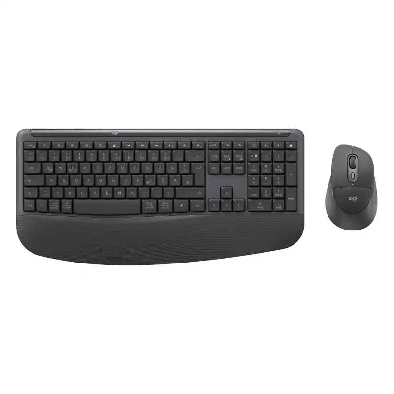 Logitech MK880 For Business belaidė klaviatūros ir pelės kombinacija - Graphite - Šveicarijos prancūzų išdėstymas