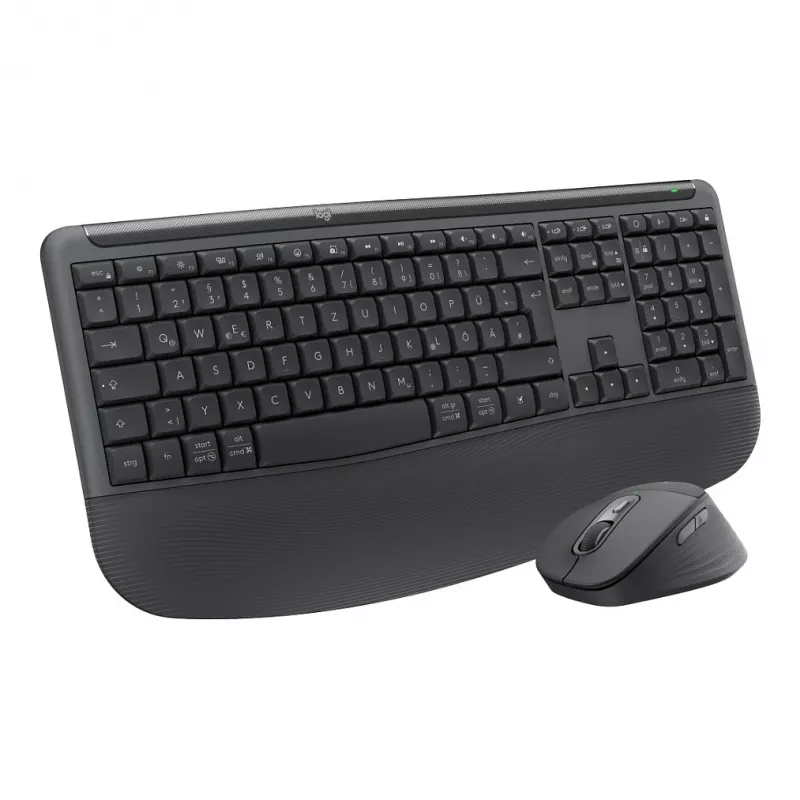 Logitech MK880 For Business belaidė klaviatūros ir pelės kombinacija - Graphite - Šveicarijos prancūzų išdėstymas