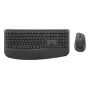 Logitech MK880 For Business belaidė klaviatūros ir pelės kombinacija - Graphite - Šveicarijos prancūzų išdėstymas