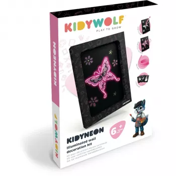 KIDYWOLF Apšviestas sienos dekoro rinkinys 3 vnt. Princesė