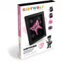 KIDYWOLF Apšviestas sienos dekoro rinkinys 3 vnt. Princesė