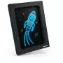 KIDYWOLF apšviestas sienos dekoracijų rinkinys 9 dalių kosmoso tema LED ir švytintis tamsoje