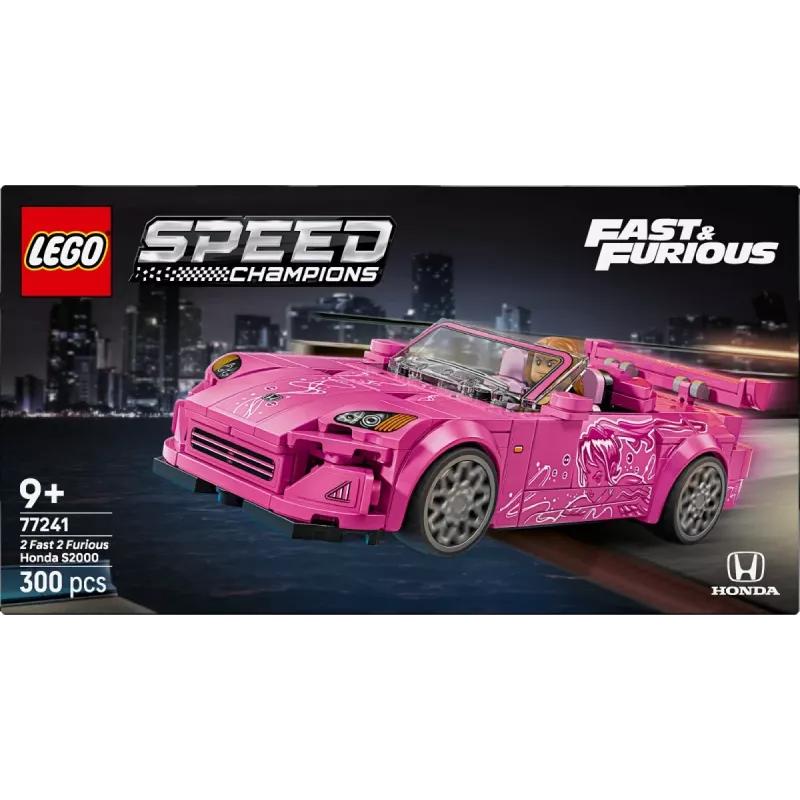 LEGO Speed Champions 77241 2 Fast 2 Furious Honda S2000 Statybinis Rinkinys