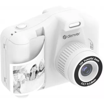 Denver KPC-1370W White Kids Camera with Printer 2,8 inch LCD 12MP Full HD 1080p