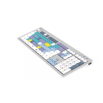 LogicKeyboard DaVinci Resolve Classic ALBA FR (Mac) - French AZERTY Layout, Wired USB Keyboard for Blackmagic DaVinci Resolve