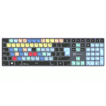Logickeyboard Steinberg Cubase/Nuendo Titan UK PC Wired USB Keyboard su apšvietimu