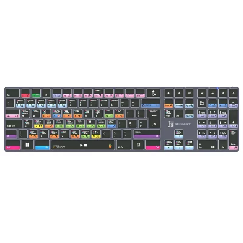 Logickeyboard FL Studio Titan UK PC LKB-FLS-TPC-UK klaviatūra