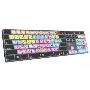 Logickeyboard Avid Pro Tools Titan FR PC klaviatūra (prancūziškas AZERTY, laidinė, su apšvietimu)