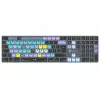 Logickeyboard DaVinci Resolve Classic Titan DE (Mac) – Vokiška išdėstymo, laidinė USB, apšviesta redagavimo klaviatūra