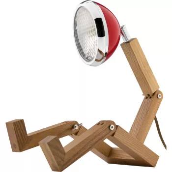 Piffany Mr. Wattson Original Stalinė lempa Flash Red