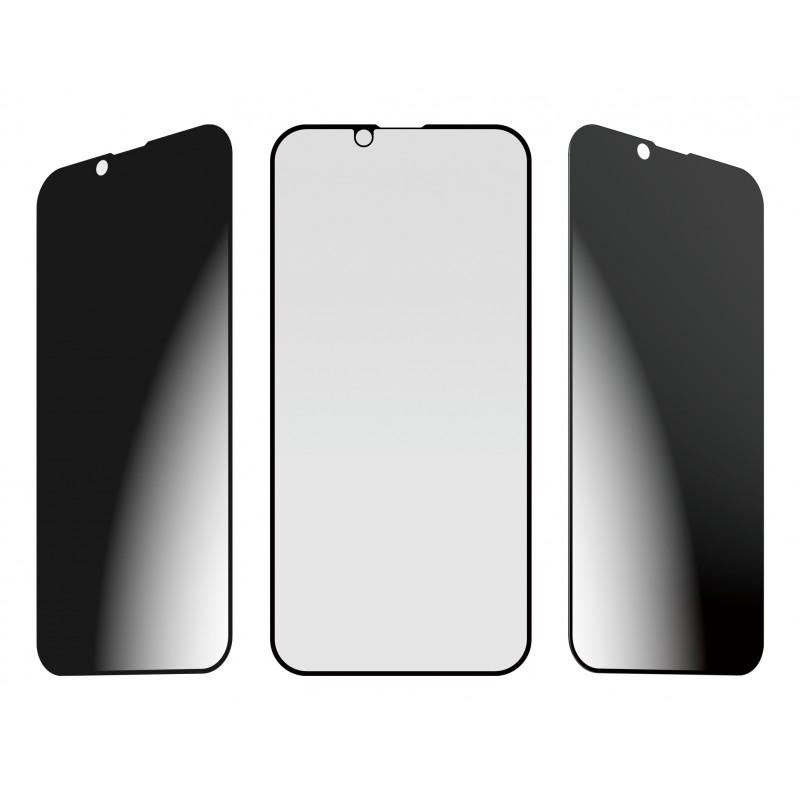 PanzerGlass 2-Way Privacy Screen Protector, skirta iPhone 17e/16e/14/13/13 Pro, Ultra-Wide Fit su FastFit In-A-Box (PG02105)