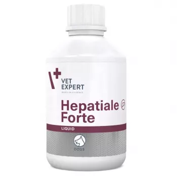 VetExpert Hepatiale Forte Liquid 250ml – kepenų palaikymo papildas šunims ir katėms